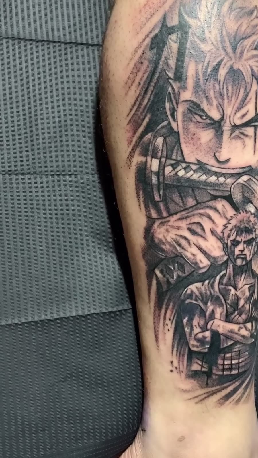 Tatuagem — Zoro por Fabão Tatuador
